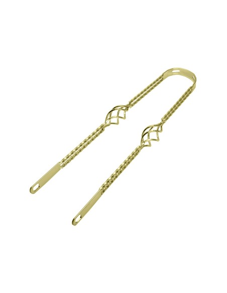 26 Cage Twisted Fender Braces Gold.